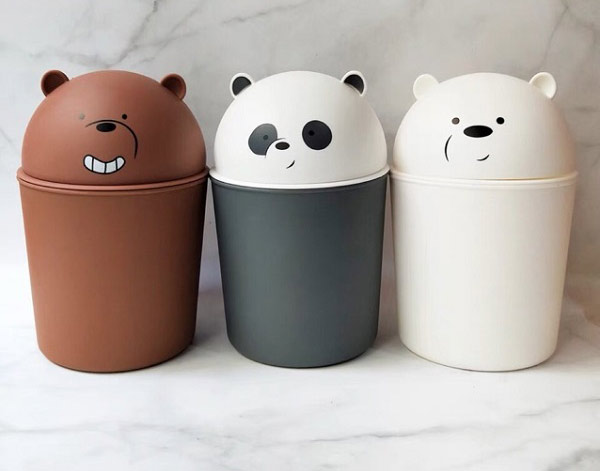 Những mẫu thùng rác gia đình đáng yêu đốn tim người nội trợ