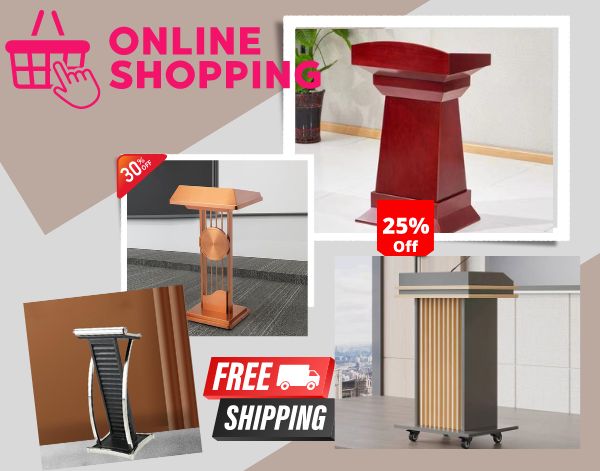 Mua bục phát biểu phòng họp online: Bí quyết mua hàng tốt, giá rẻ