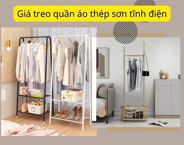 Mua giá treo quần áo thép sơn tĩnh điện: Sự lựa chọn thông minh