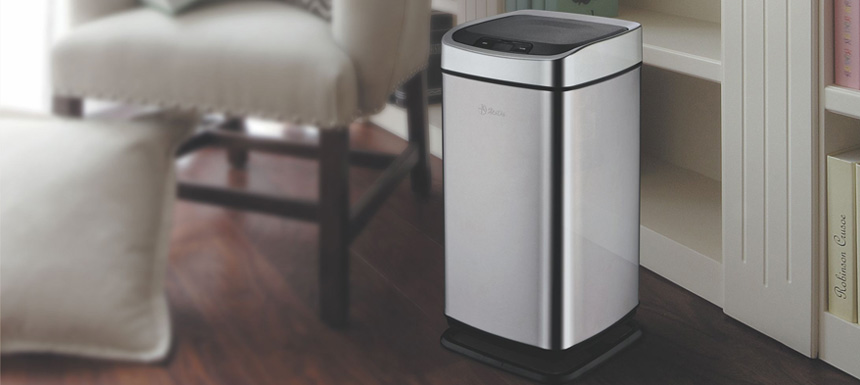 Phòng khách nên sử dụng loại thùng rác gì