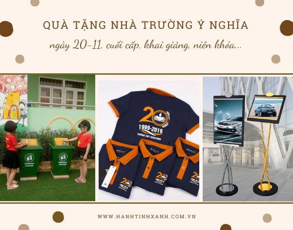 15+ quà tặng nhà trường ý nghĩa dịp cuối cấp, kỉ niệm ngày ra trường