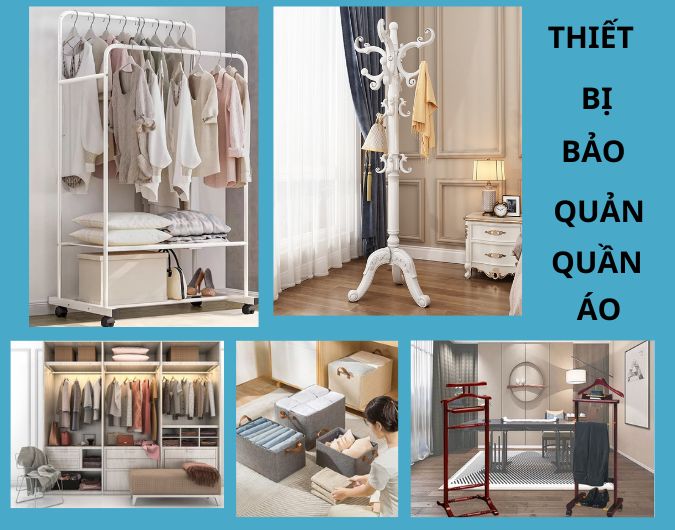 Tìm hiểu nhanh về các thiết bị bảo quản quần áo thông dụng hiện nay