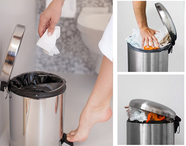 Thường xuyên làm 4 điều này, bảo sao thùng rác nhanh hỏng