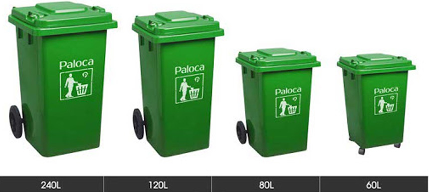 Tổng hợp những loại thùng rác nhựa tốt hiện nay