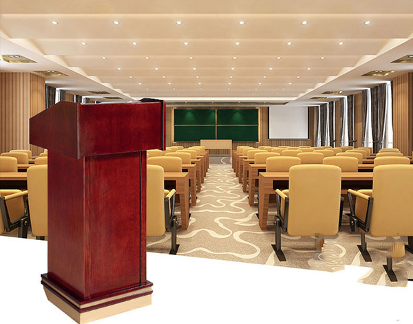 Đắt đến mấy cũng quyết mua bục phát biểu bằng gỗ, VÌ SAO?