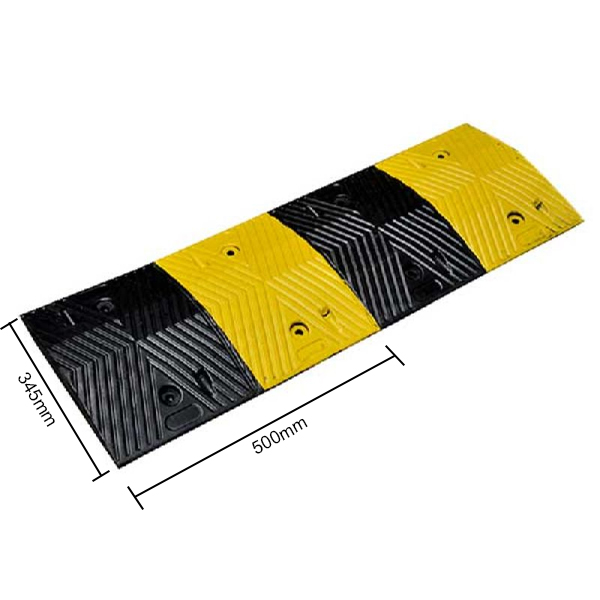 Kích thước sản phẩm gờ giảm tốc cao su chịu tải lớn