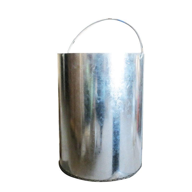 Thùng rác inox tròn nắp lật - hình 3