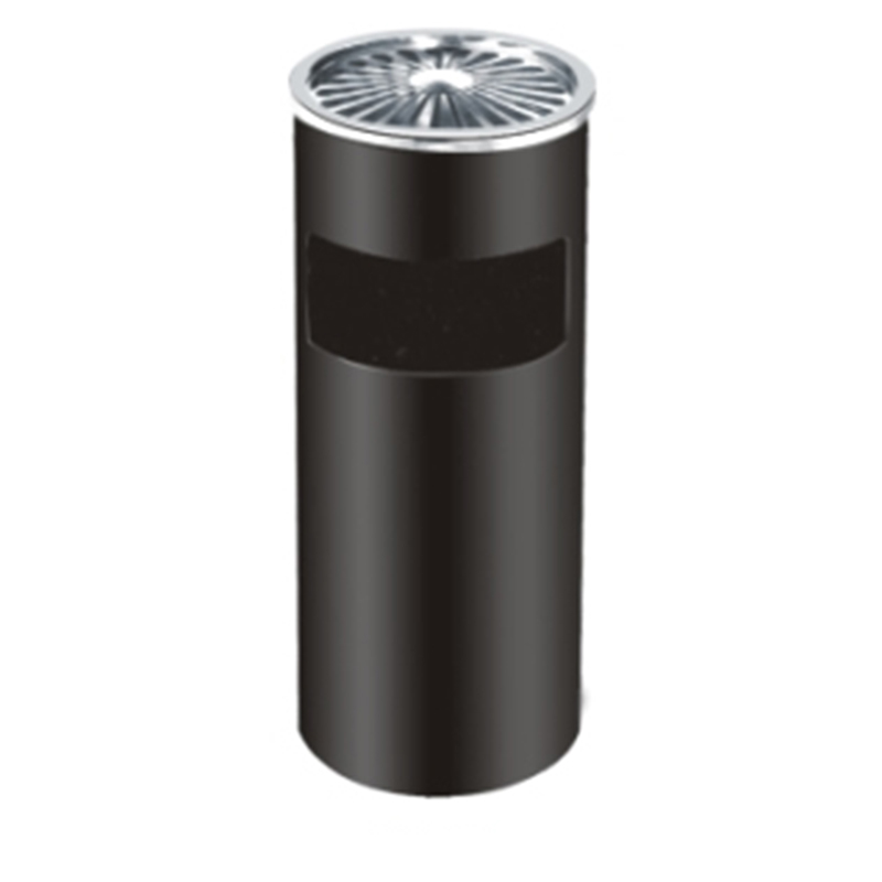 Thùng rác gạt tàn thuốc lá bằng inox - hình 2