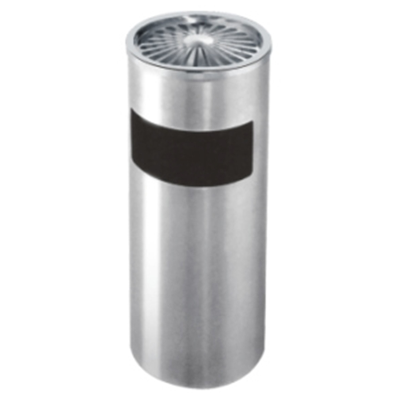 Thùng rác gạt tàn thuốc lá bằng inox - hình 3