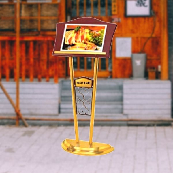 Bảng chào mừng nhà hàng - hình 4