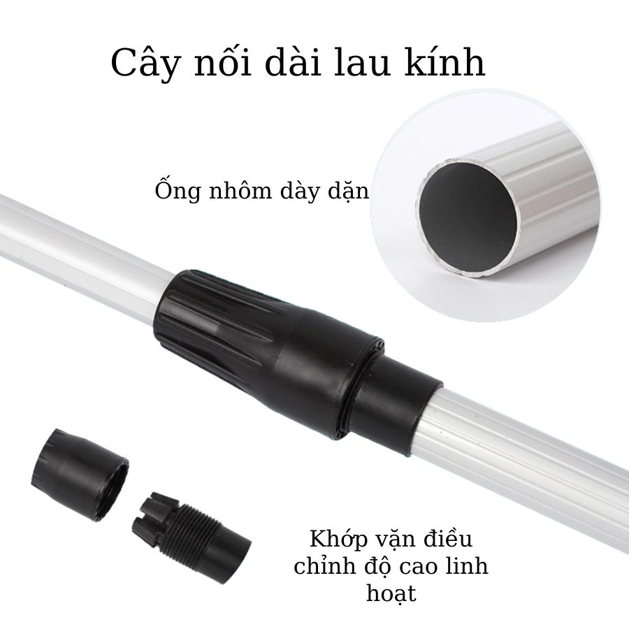 Bộ dụng cụ lau kính gia đình - hình 2