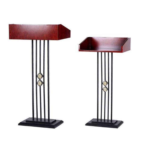 Bục phát biểu thép sơn tĩnh điện - hình 5