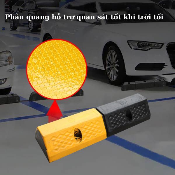 Cao su chặn bánh xe tải 50cm - hình 4