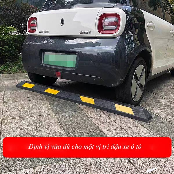 Cao su chặn lùi xe cố định 183cm - hình 3