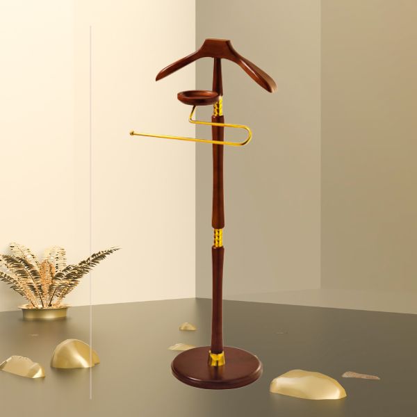 Cây treo áo vest bằng gỗ - hình 4