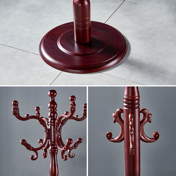Cây treo quần áo đứng bằng gỗ - hình 2