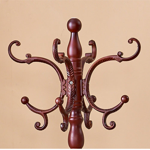 Cây treo quần áo bằng gỗ tân cổ điển - hình 4