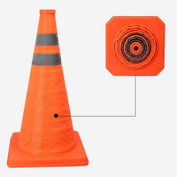 Cọc tiêu giao thông gấp gọn 70cm - hình 3