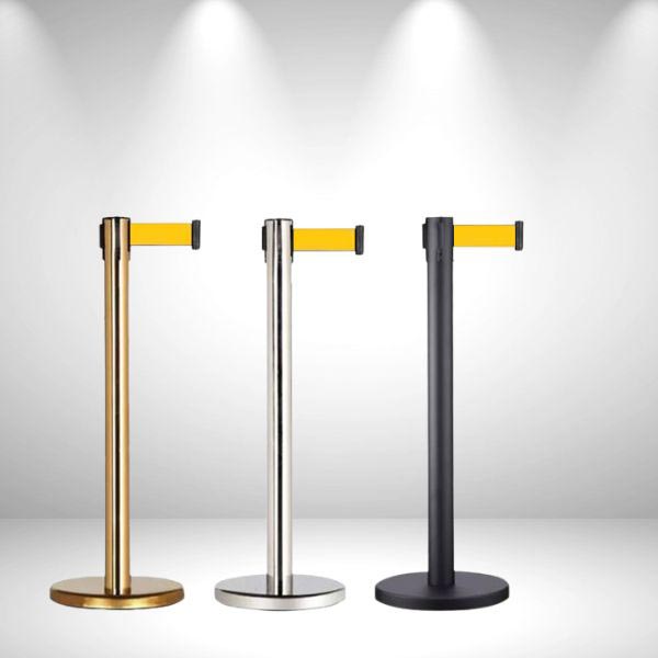 Cột chắn phân làn dây màu vàng - hình 3