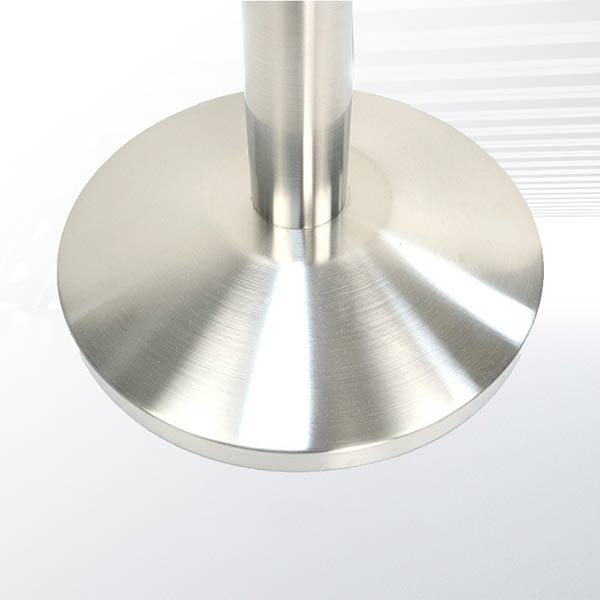 Cột chắn inox 2 dây kéo căng - hình 5