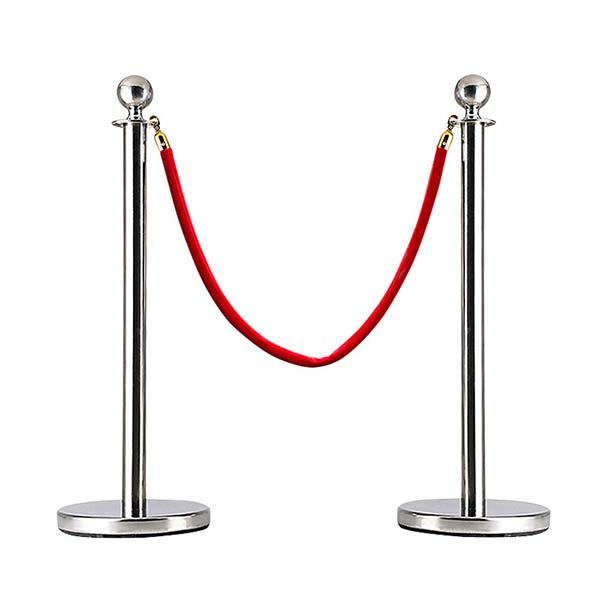 Cột chắn inox dây trùng - hình 6