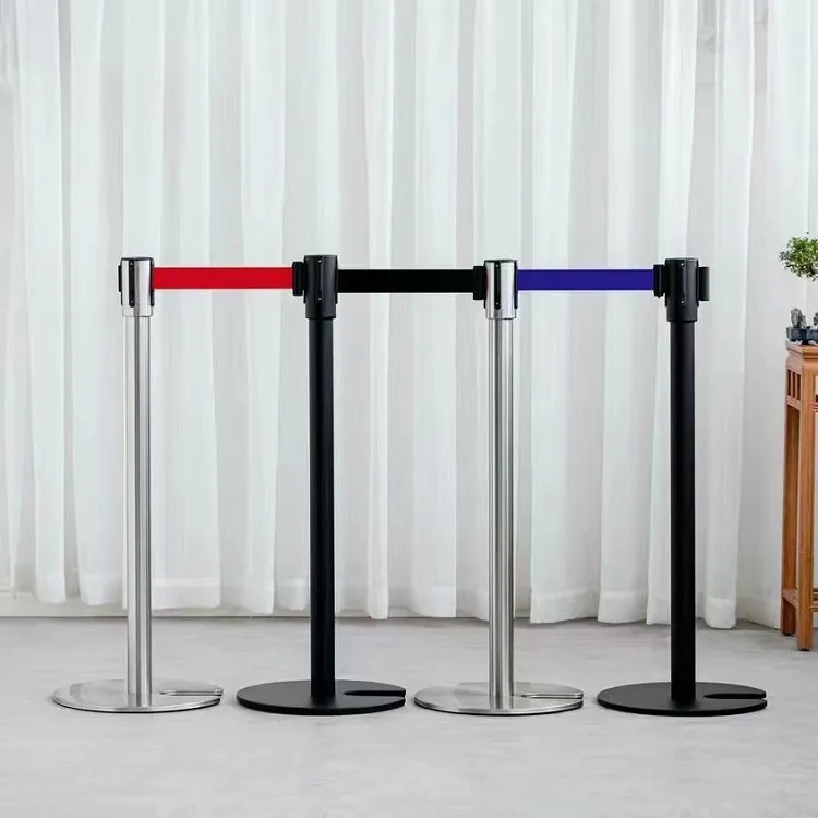 Cột chắn inox đế chữ U dây căng 2m Paloca - hình 5