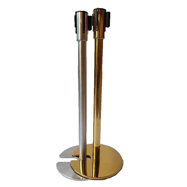 Cột chắn inox đế chữ U - hình 3