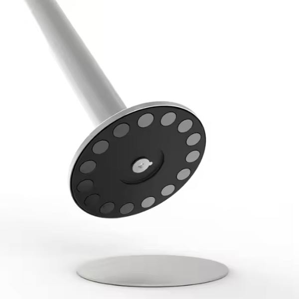 Cột chắn inox đế từ tính - hình 2
