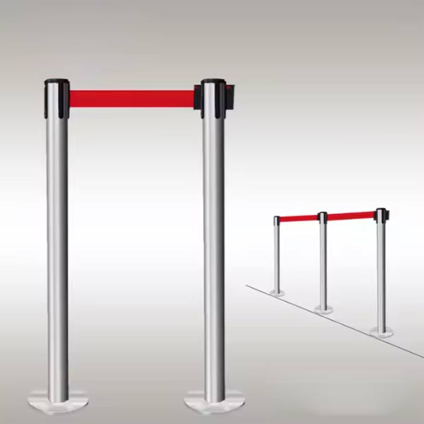 Cột chắn inox đế từ tính - hình 4