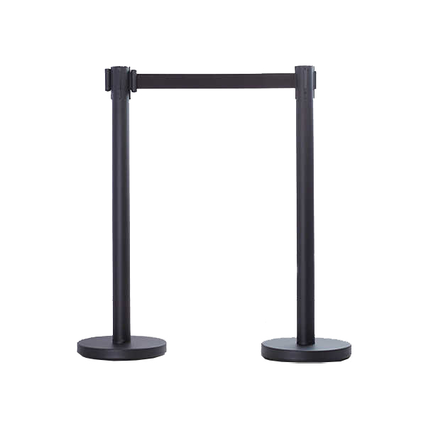 Cột chắn inox đen dây căng - hình 6