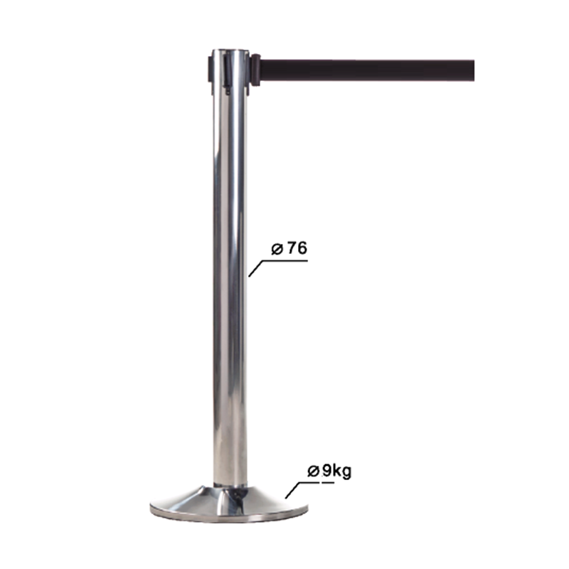 Cột chắn inox G28-LC - hình 2