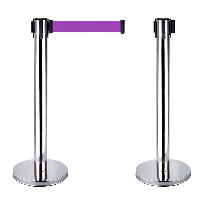 Cột phân làn dây màu tím - hình 2