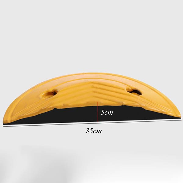 Đầu gờ giảm tốc độ cao su - hình 5
