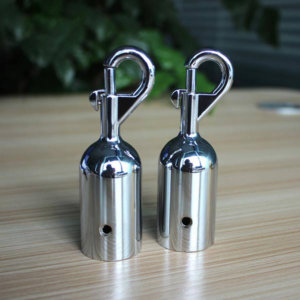 Dây nhung cột chắn inox màu đỏ - hình 5