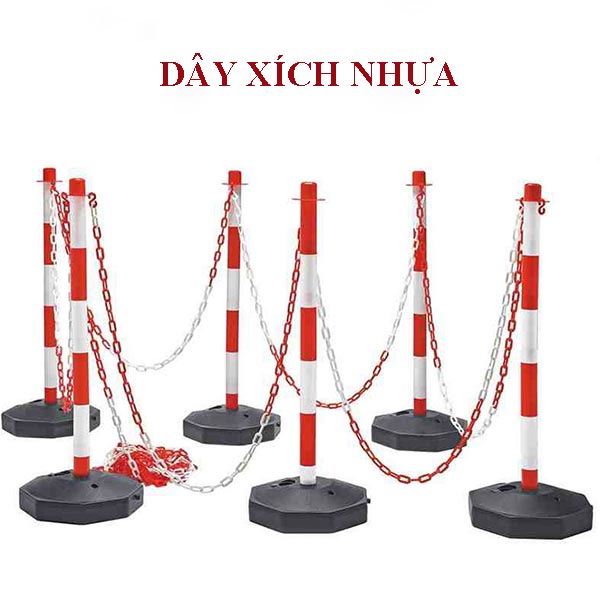 Dây xích nhựa nối cọc tiêu - hình 4