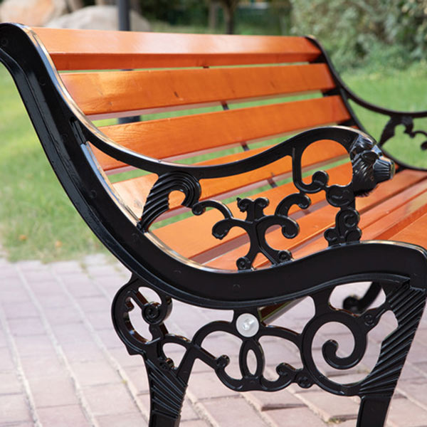 Ghế composite công viên có tựa - hình 3