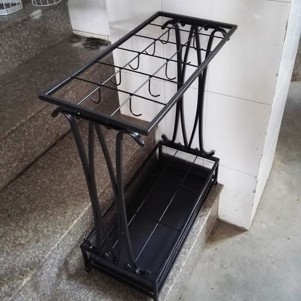 Giá cắm ô, Kệ treo ô dù thép phun sơn cao cấp - hình 6