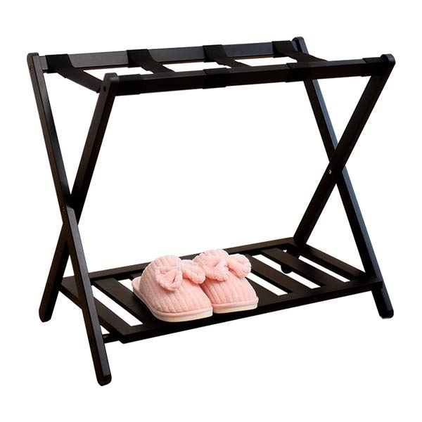 Giá để hành lý gấp gọn bằng gỗ - hình 6