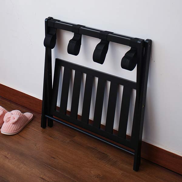Giá để hành lý gấp gọn bằng gỗ - hình 3