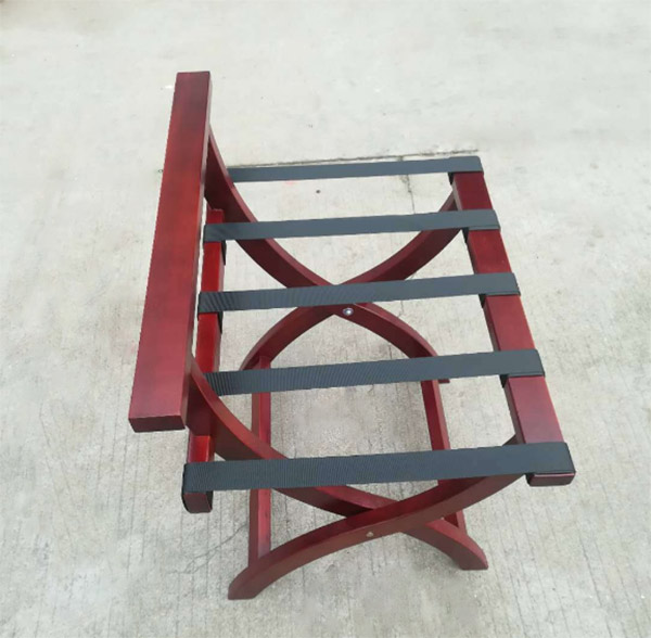 Giá để hành lý gỗ có tựa - hình 5