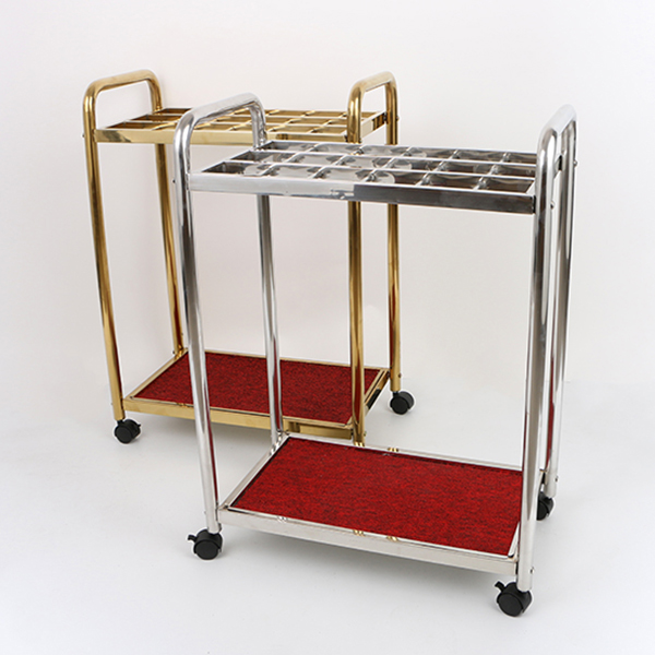 Giá để ô dù inox mạ vàng - hình 5