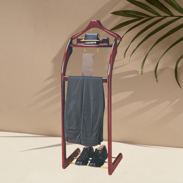 Giá gỗ treo quần áo vest - hình 2