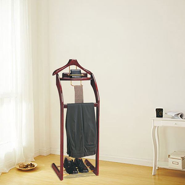 Giá gỗ treo quần áo vest - hình 4