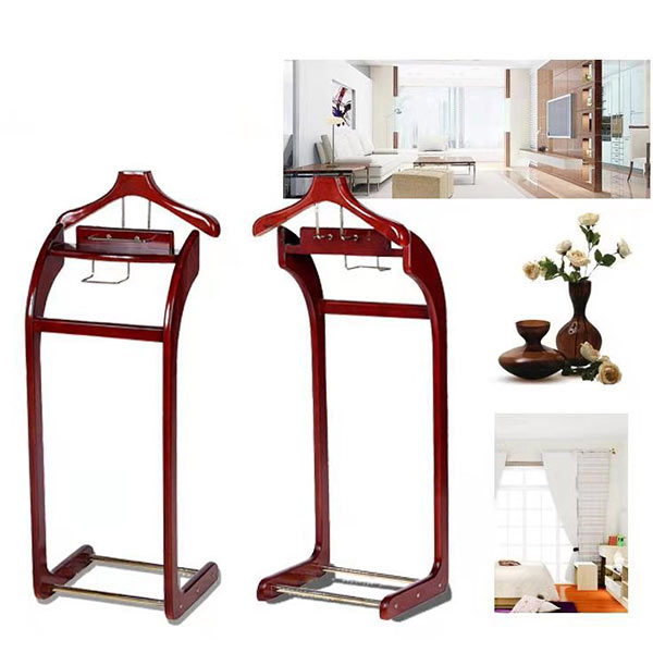 Giá gỗ treo quần áo vest - hình 3