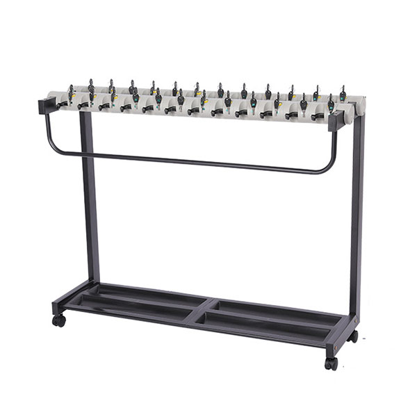 Giá treo ô thép sơn tĩnh điện có khóa - 24 khóa - hình 6