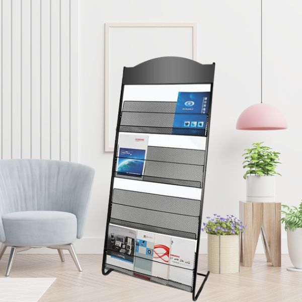 Giá trưng bày sách tạp chí 4 tầng - hình 4