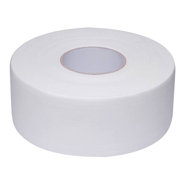 Giấy vệ sinh cuộn lớn công nghiệp 700g - hình 3