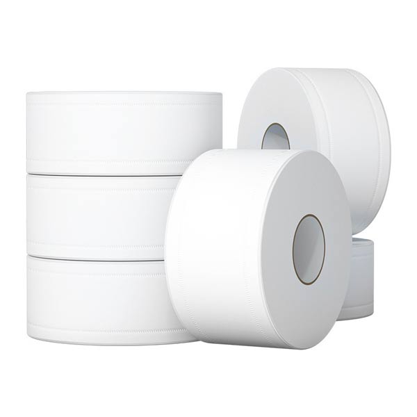 Giấy vệ sinh cuộn lớn công nghiệp 700g - hình 2