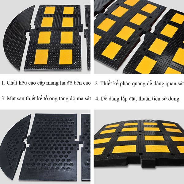 Gờ giảm tốc độ giao thông bản rộng 50cm - hình 5