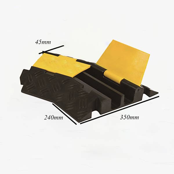 Gờ giảm tốc góc bảo vệ cáp - hình 2